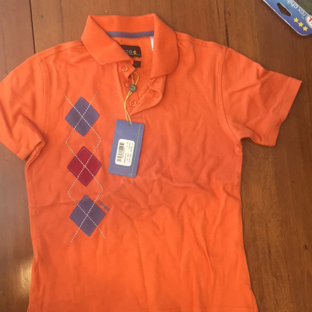 boys golfing polo shirt